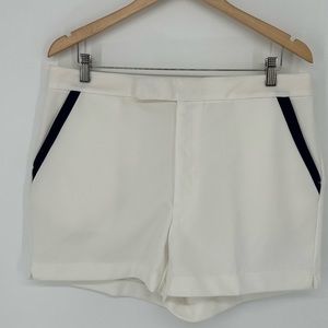 Vintage 1970s paul sullivan sportswear white polyester tennis sports shorts Men